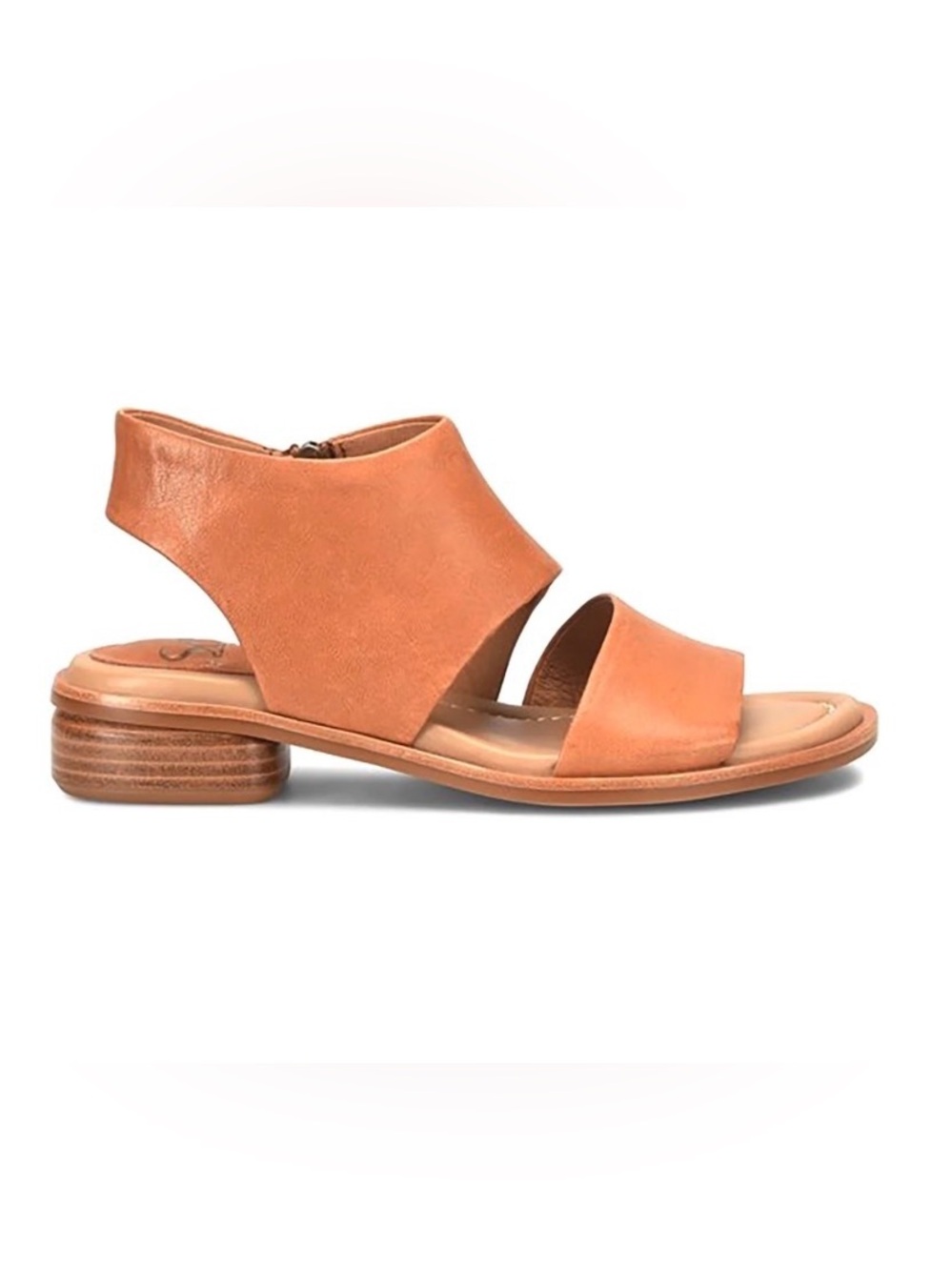 Sofft Felicity Luggage Women's Leather Open-Toe Sandal Sz 10 NIB